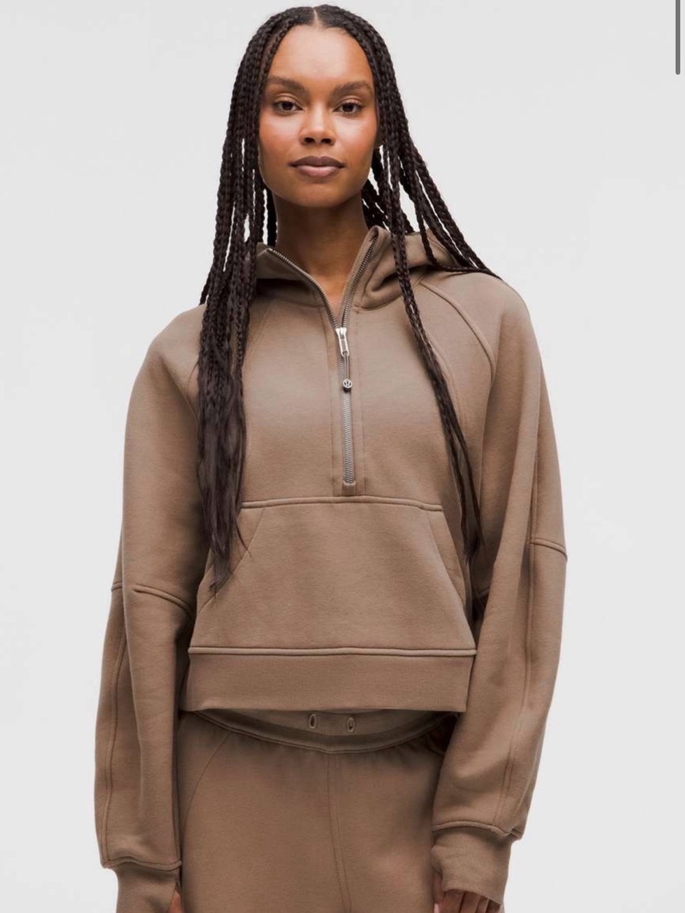 Lululemon Scuba Oversized Half-Zip Hoodie
Taupetastic